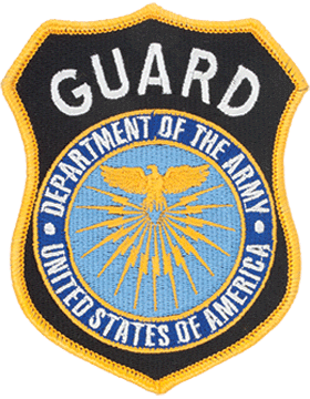 Army Patch Full Color: Department of Army Guard    