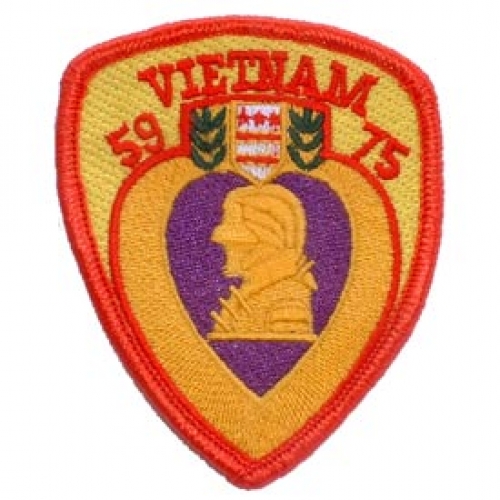 VIETNAM PURPLE HEART PATCH  