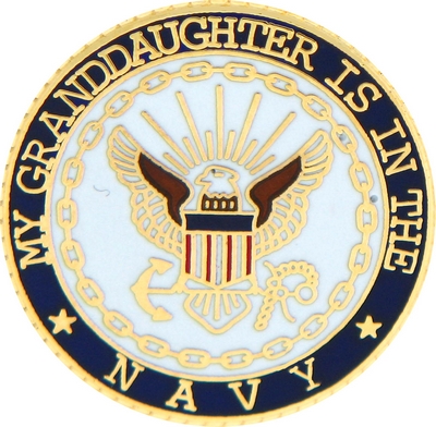 USN GRANDDAUGHTER PIN  