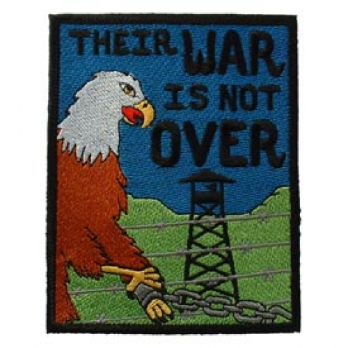 POW MIA CHAINED EAGLE PATCH  