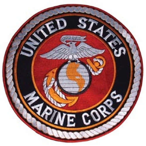 USMC LOGO 10" PATCH  