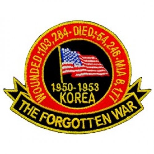 KOREA THE FORGOTTEN WAR PATCH  