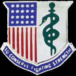 MEDIC DEPT CORPS  (TO CONSERVE FIGHTING STRENGTH)   