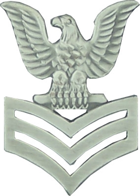 USN 1ST CLASS CROW (LEFT) PIN  