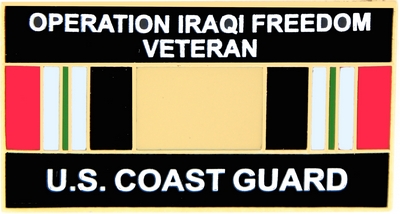 USCG O.I.F. VETERAN PIN  