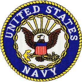 USN LOGO PATCH  
