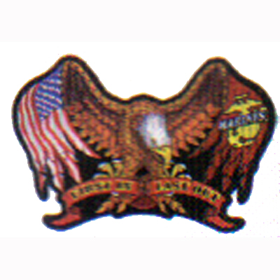 USMC "First In Last Out" Patch  