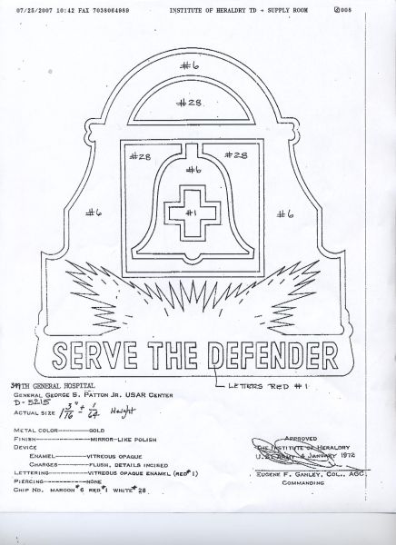 6 GEN HOSP USAR  (SERVE THE DEFENDER)   