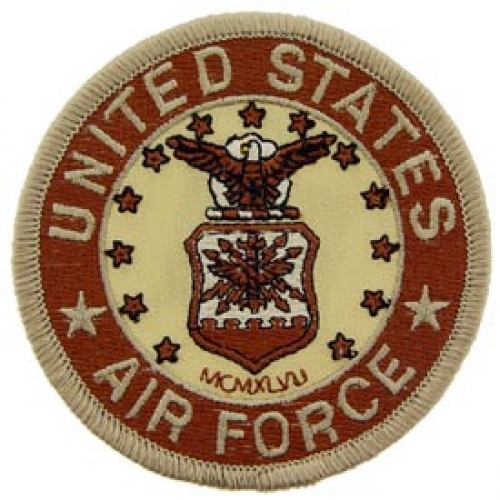 USAF LOGO DESERT PATCH  