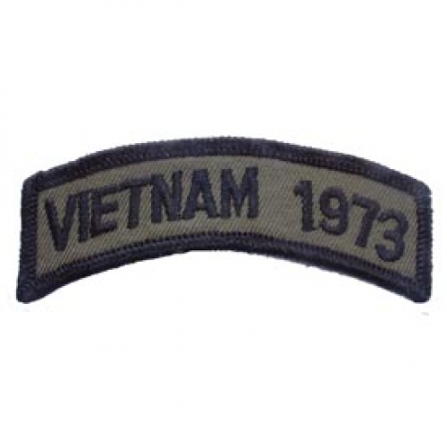 VIETNAM 1973 TAB PATCH  