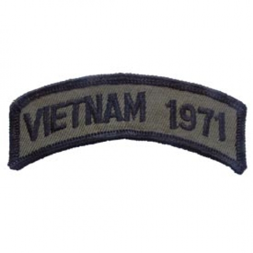 VIETNAM 1971 TAB PATCH  
