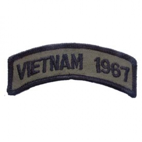 VIETNAM 1967 TAB PATCH  