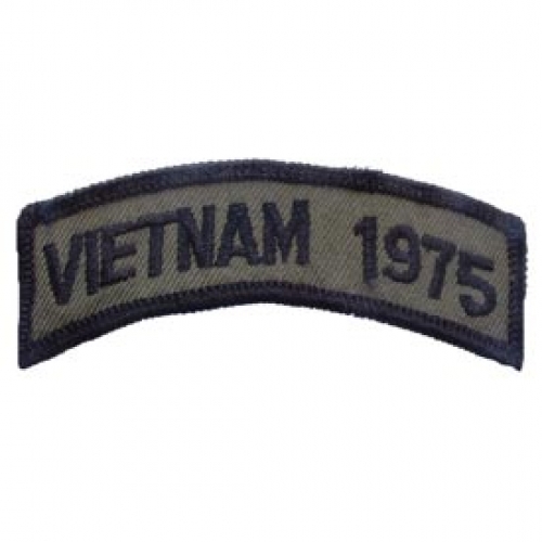 VIETNAM 1975 TAB PATCH  