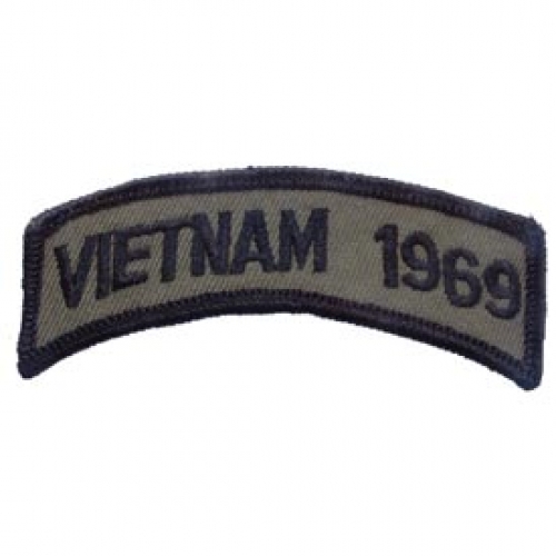 VIETNAM 1969 TAB PATCH  