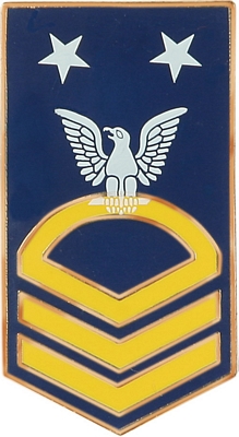 MCPO/E-9 MASTER CHIEF PETTY OFFICER PIN  