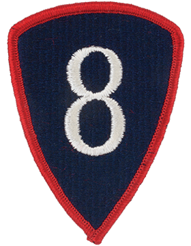 Army Patch Full Color: 8th Personnel Command    