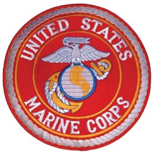 USMC LOGO 10" PATCH  