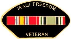 IRAQI FREEDOM VET PIN  